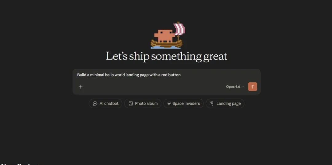 A split-screen visual showing the Claude AI interface on one side and the Lovable app builder interface on the other, representing competition between the two platforms