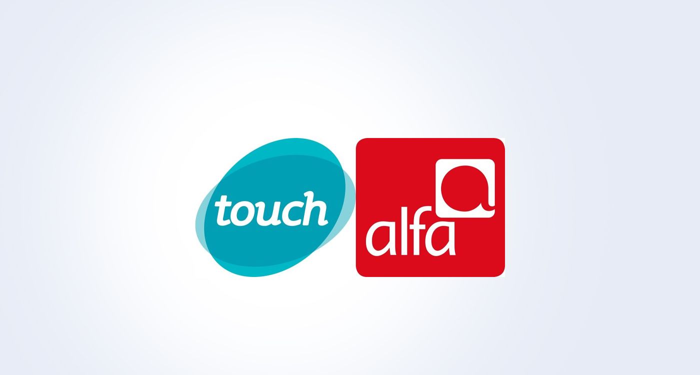 Touch and alfa logos