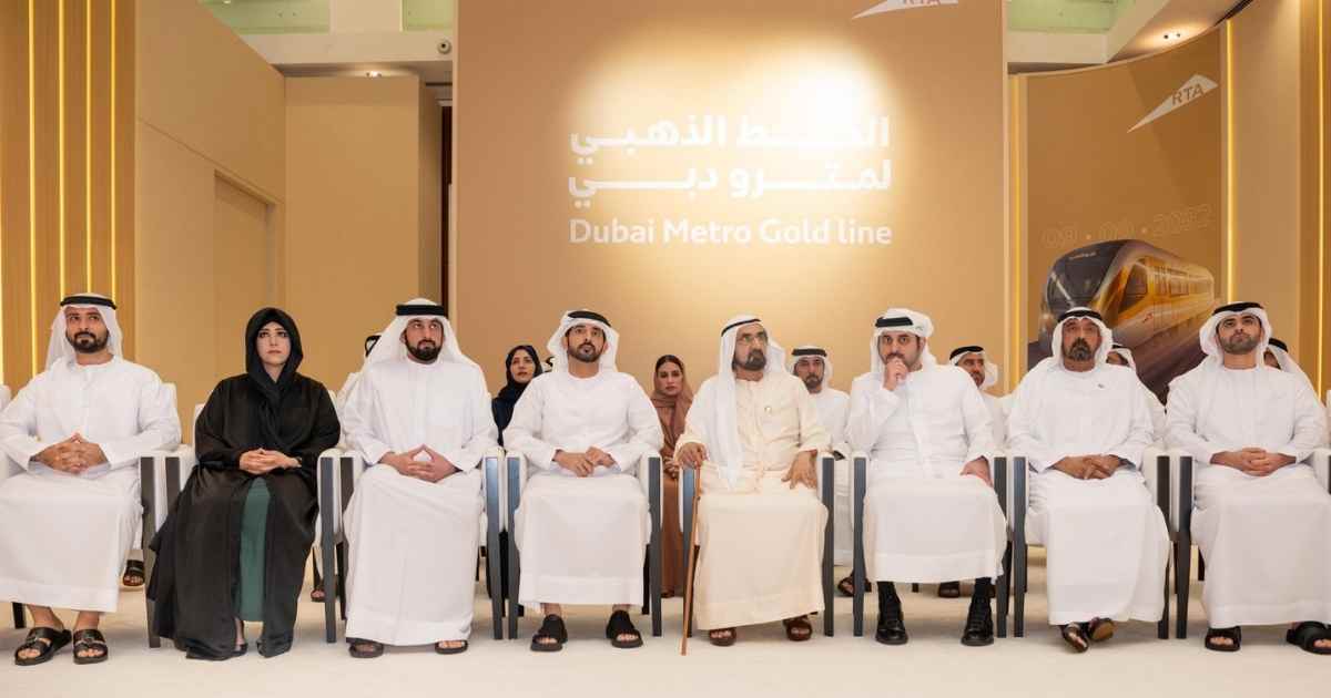 Dubai Unveils AED 34 Billion Metro Gold Line, Its Biggest Transport Project Yet