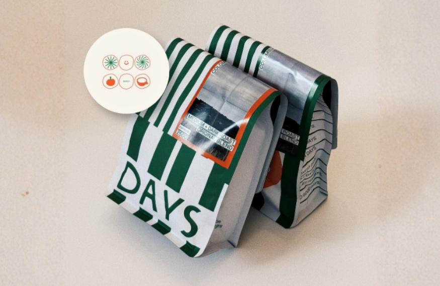 Days Coffee espresso capsule bags 