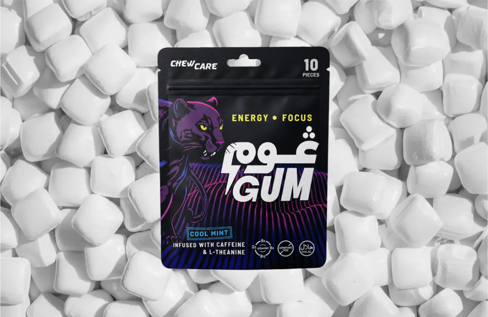 ChewCare Launches Goom Caffeine Gum in Lebanon